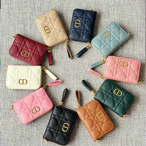 Ví Dior Caro S5034 Siêu Cấp Size 11 cm