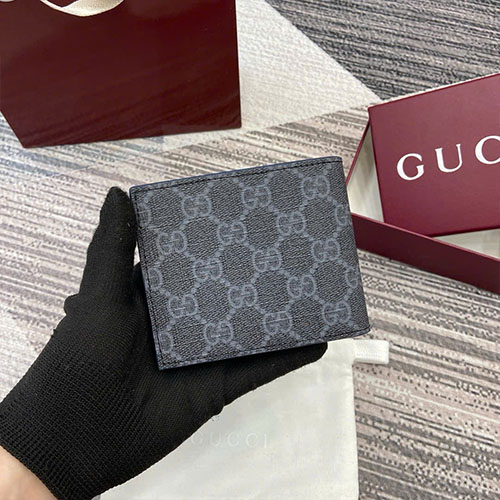 Ví Gucci Gập Đôi Supreme 768243 Siêu Cấp Size 11 cm