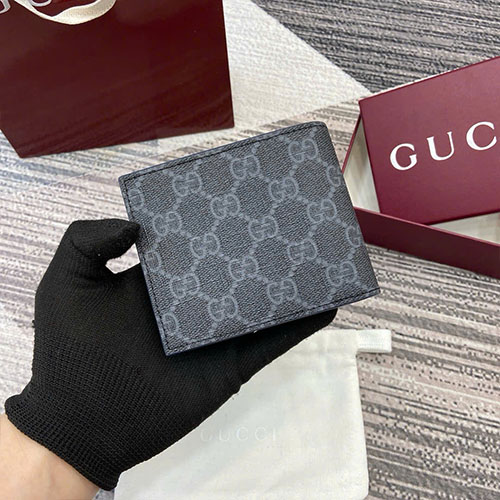 Ví Gucci GG Supreme 768244 Siêu Cấp Size 11 cm
