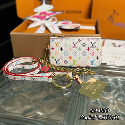 Ví Louis Vuitton Phone Stand Wallet x Takashi Murakami M14099 - màu trắng