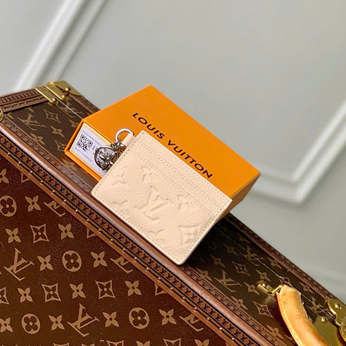 Ví LV Cardholder M12179 Màu Be Kem Siêu Vip Size 10.2 cm