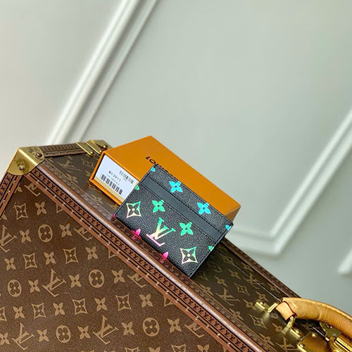 Ví LV Cardholder M13911 Màu Đen Siêu Vip Size 11 cm