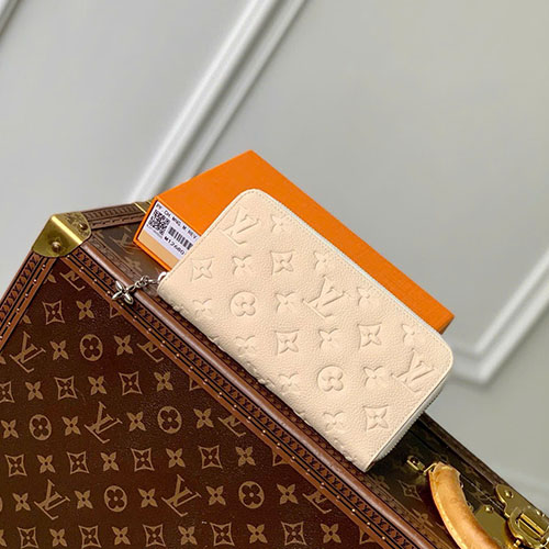 Ví LV Claire M12680 Màu Be Kem Siêu Vip Size 11 cm