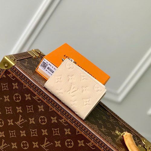 Ví LV Lisa M12674 Màu Be Kem Siêu Vip Size 11.5 cm