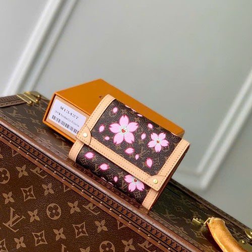 Ví LV MIni M13427 Màu Nâu Siêu Cấp Size 12 cm
