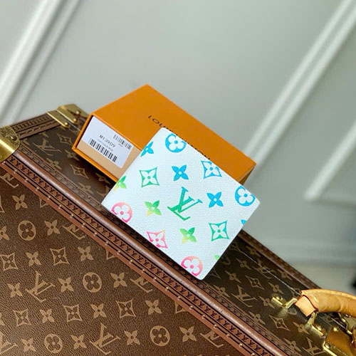 Ví LV Multiple M13909 Màu Trắng Siêu Vip Size 11.5 cm
