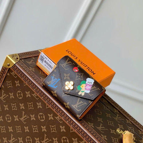 Ví LV Victorine M12961 Màu Đen Siêu Vip Size 12 cm