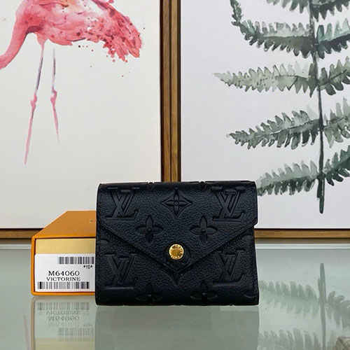 Ví LV Victorine M64060 Màu Đen Super Size 12 cm