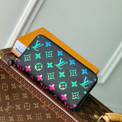 Ví LV Zippy M13908 Màu Đen Siêu Vip Size 19.5 cm