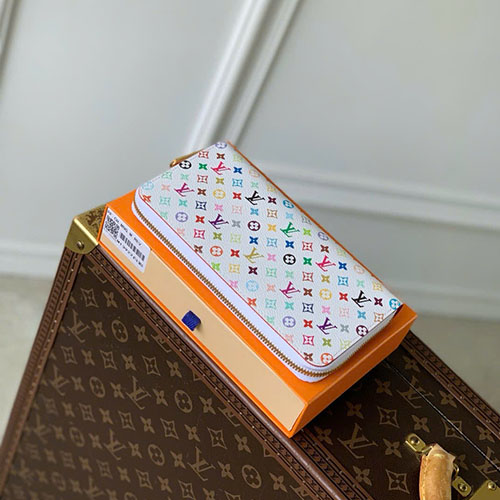 Ví LV Zippy M13992 Màu Trắng  Size 19.5 cm