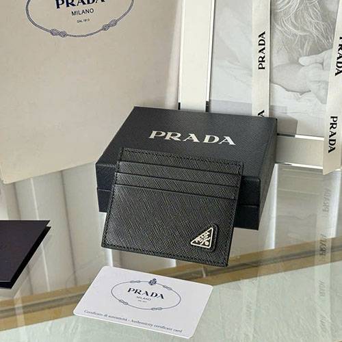 Ví Men Card Prada Da Saffiano 2MC223 Siêu Cấp Size 10cm