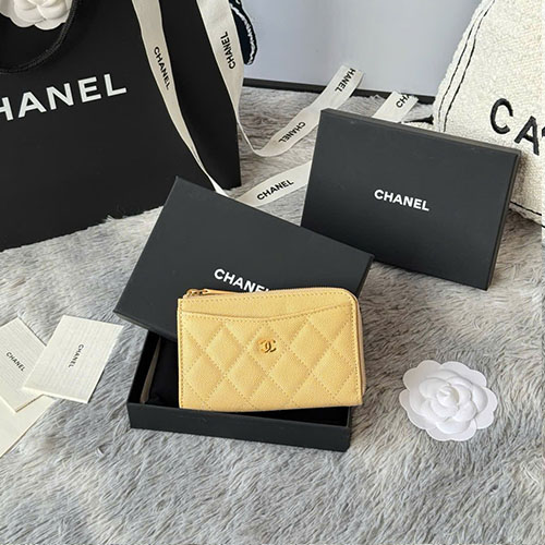Bảng Màu Ví Mini Chanel 7 Da Cừu A3179 Siêu Cấp Size 12cm