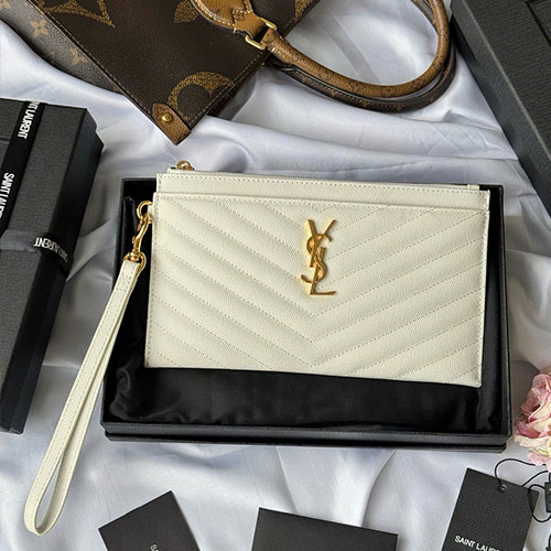 Ví YSL Cầm Tay 423297 Siêu Cấp Size 23 cm