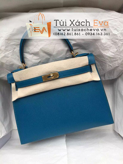 tui xach hermes kelly sieu cap mau xanh bien s28 dep