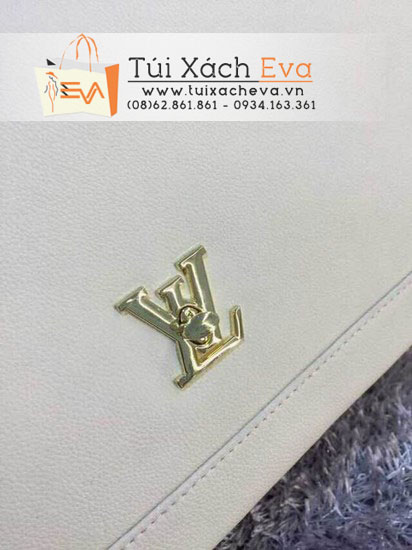 tui xach lv embossed super mau trang dep